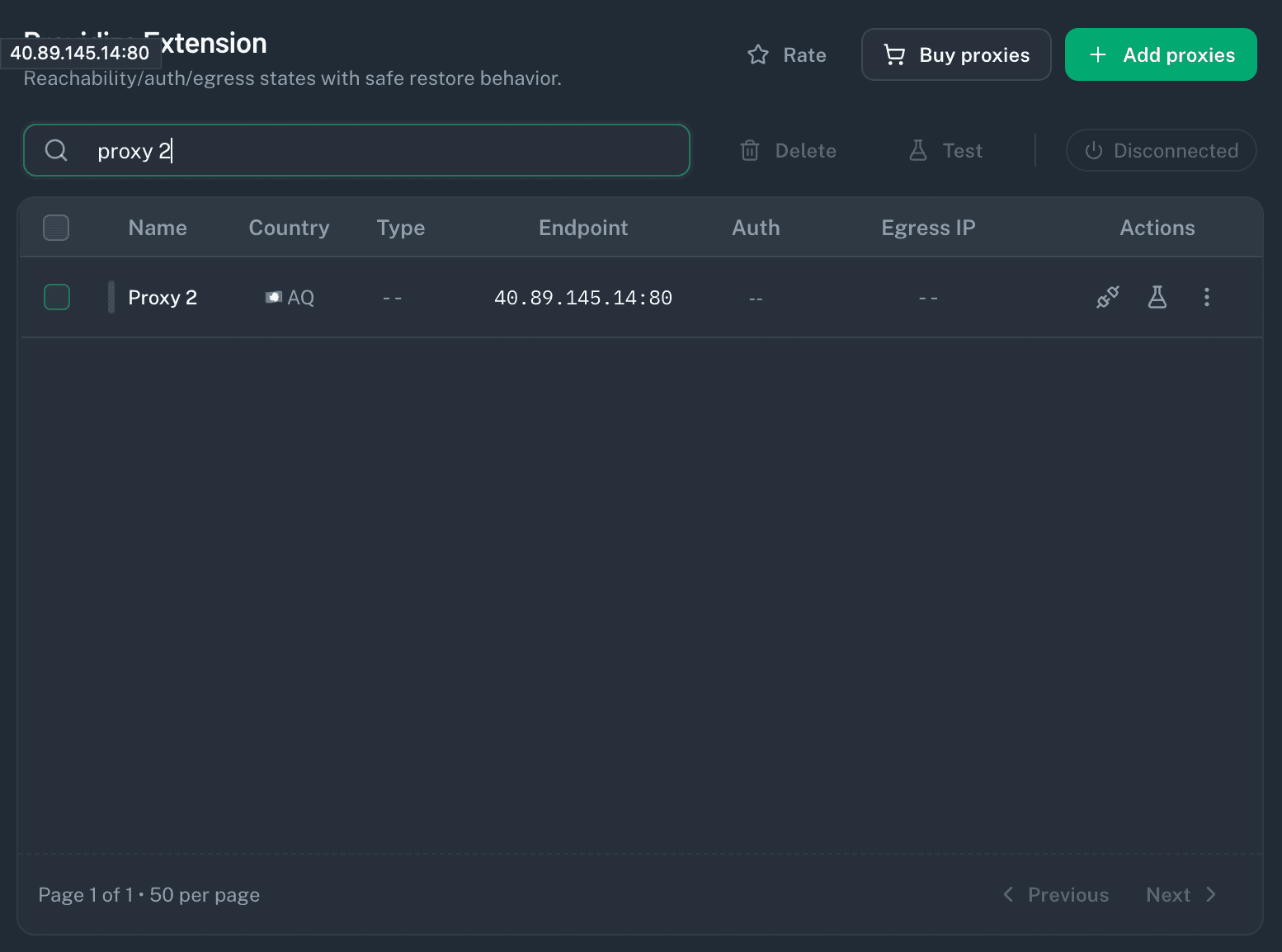 Search & filter