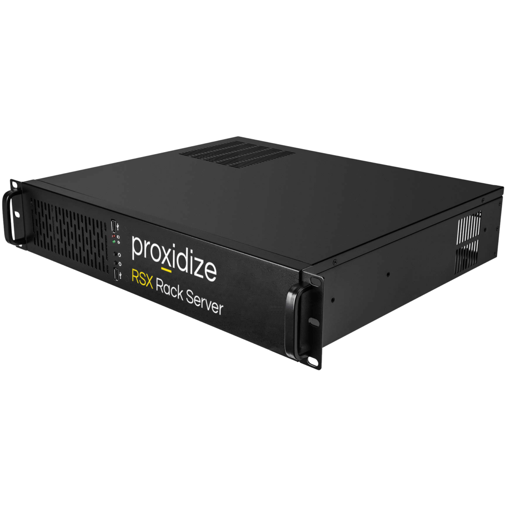 An image of a RSX Rack Server on a transparent background.