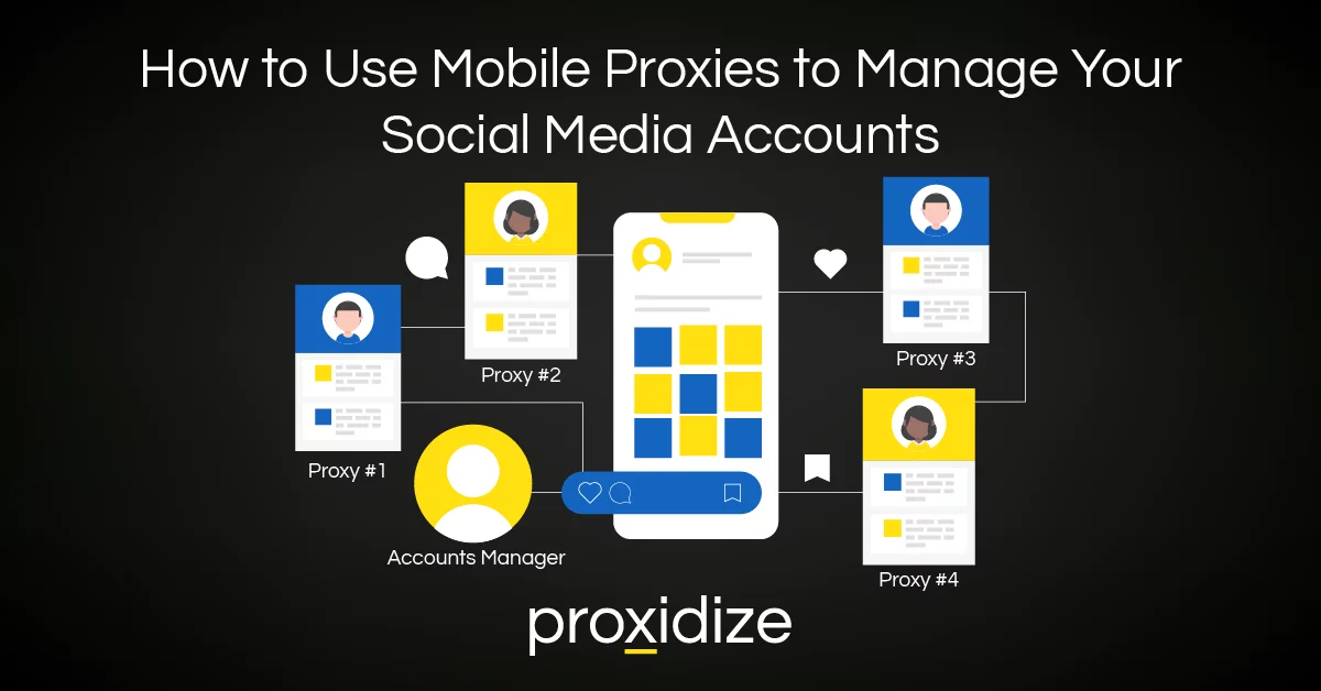 how to use mobile proxies in social media