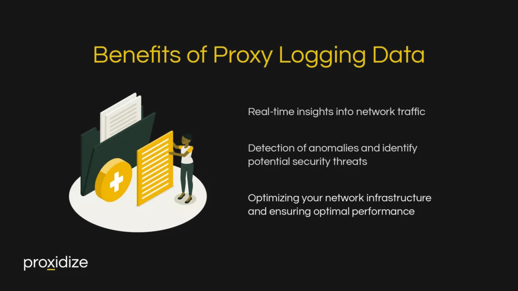 Benefits of proxy logging data
