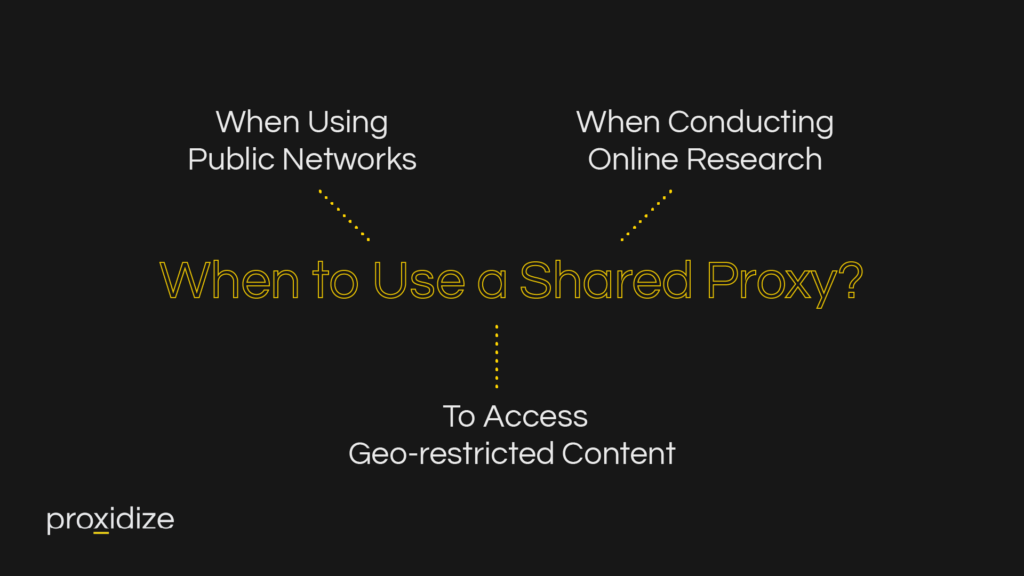 shared proxy use cases