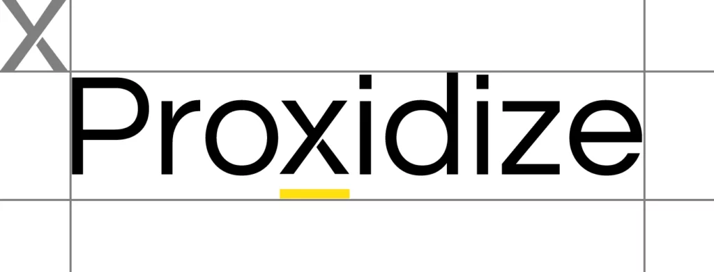 The Proxidize logo with a small Proxidize icon next to it.