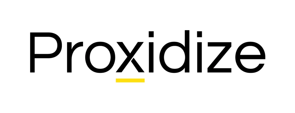 The Proxidize logo on a white background.