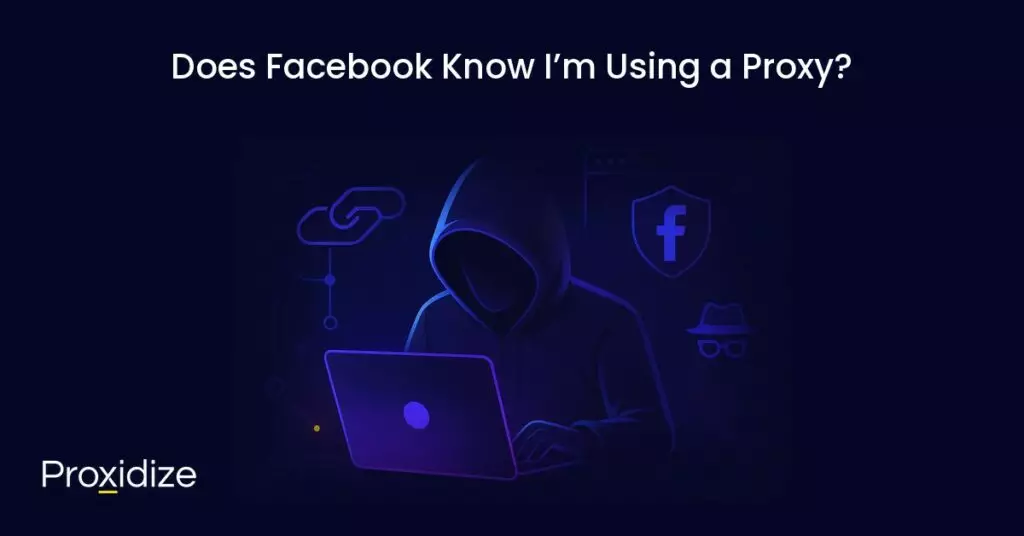 Image of a person wearing a hoodie sitting in front of a computer. Text above reads