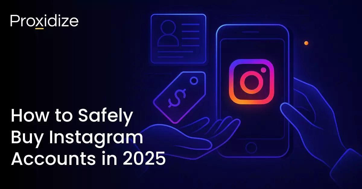 a drawing of a phone with the Instagram logo in a hand next to the title