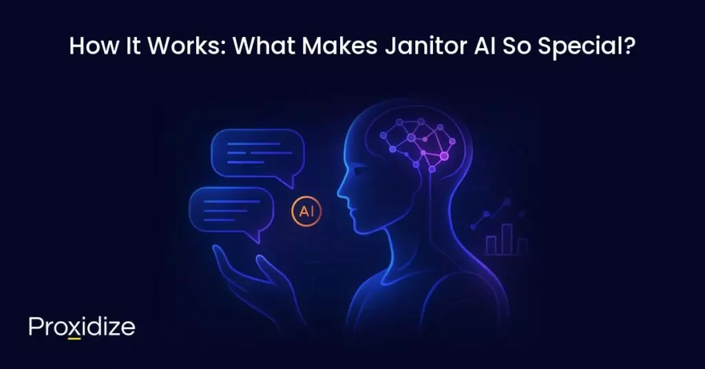 a drawing of a robot with a brain speaking powered by AI under the title 