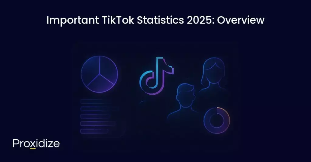 a drawing of the tiktok logo and graphs representing data under the title