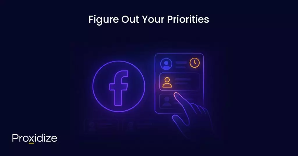 a drawing of the facebook logo and a screen under the title 