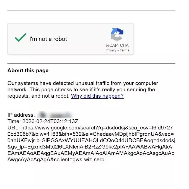Google “I’m not a robot” Bypassed