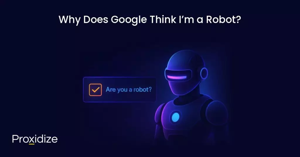 a drawing of a robot next to a captcha under the title 