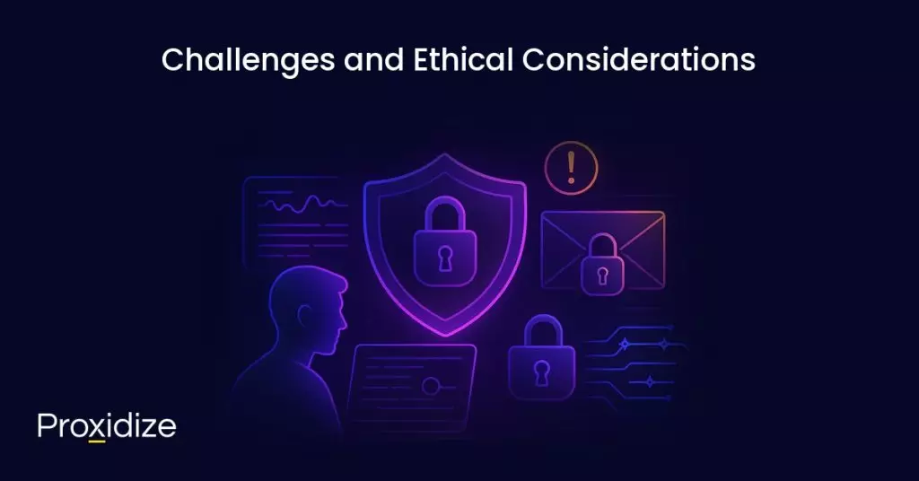 Image showing a person sitting behind a computer with many locks in front of them. Text above reads