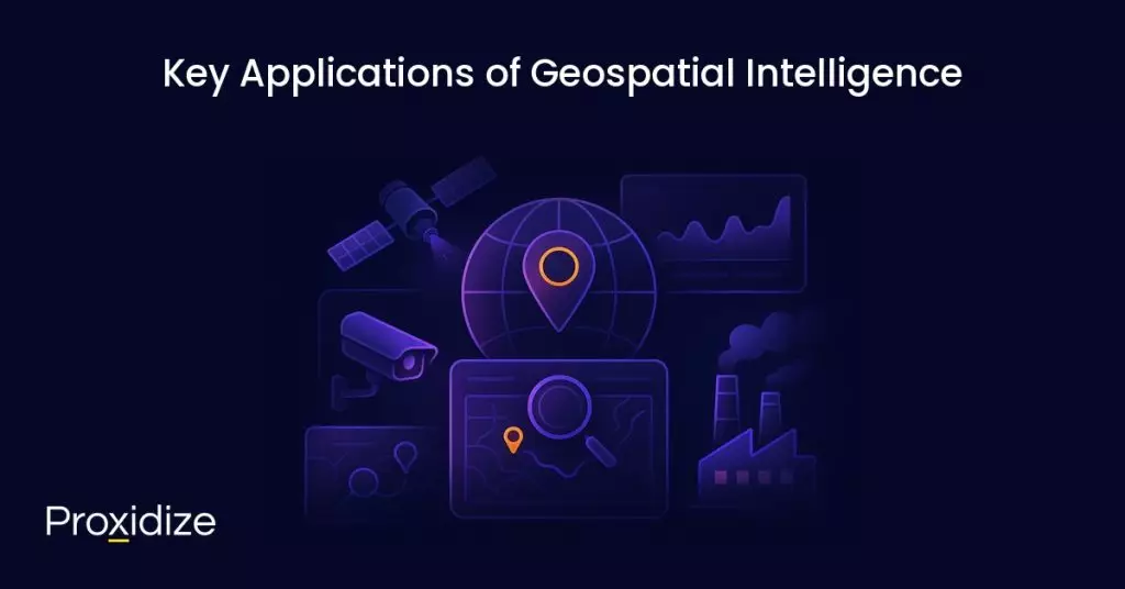 Image showing screens and camera and satellites. Text above reads 